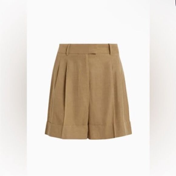 All Saints NWT Linen-Blend Deri Lyn Shorts in Light
Khaki Brown Size 4 - Picture 8 of 13